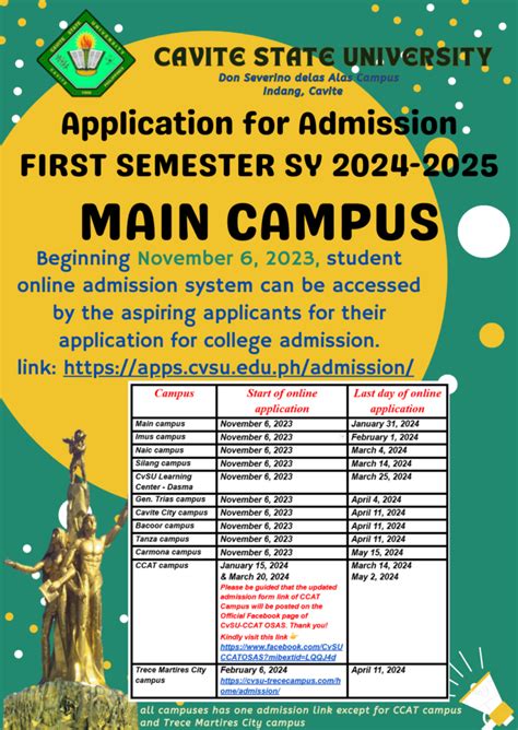 tup cavite admission 2024 to 2025|Admissions for SY 2024.